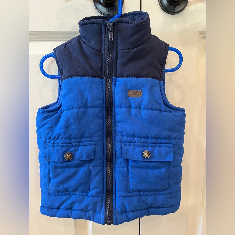 Lee toddler puffer vest 3T
